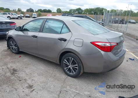 2016 Toyota Corolla Le Plus z USA, uszkodzony, nr VIN 2T1BURHE9GC648129